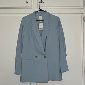 Baby Blue HM Suit Jacket